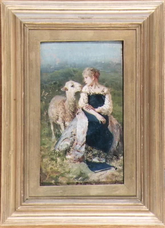 Francesco Paolo Michetti - figura femminile, Museo di Capodimonte, Napoli